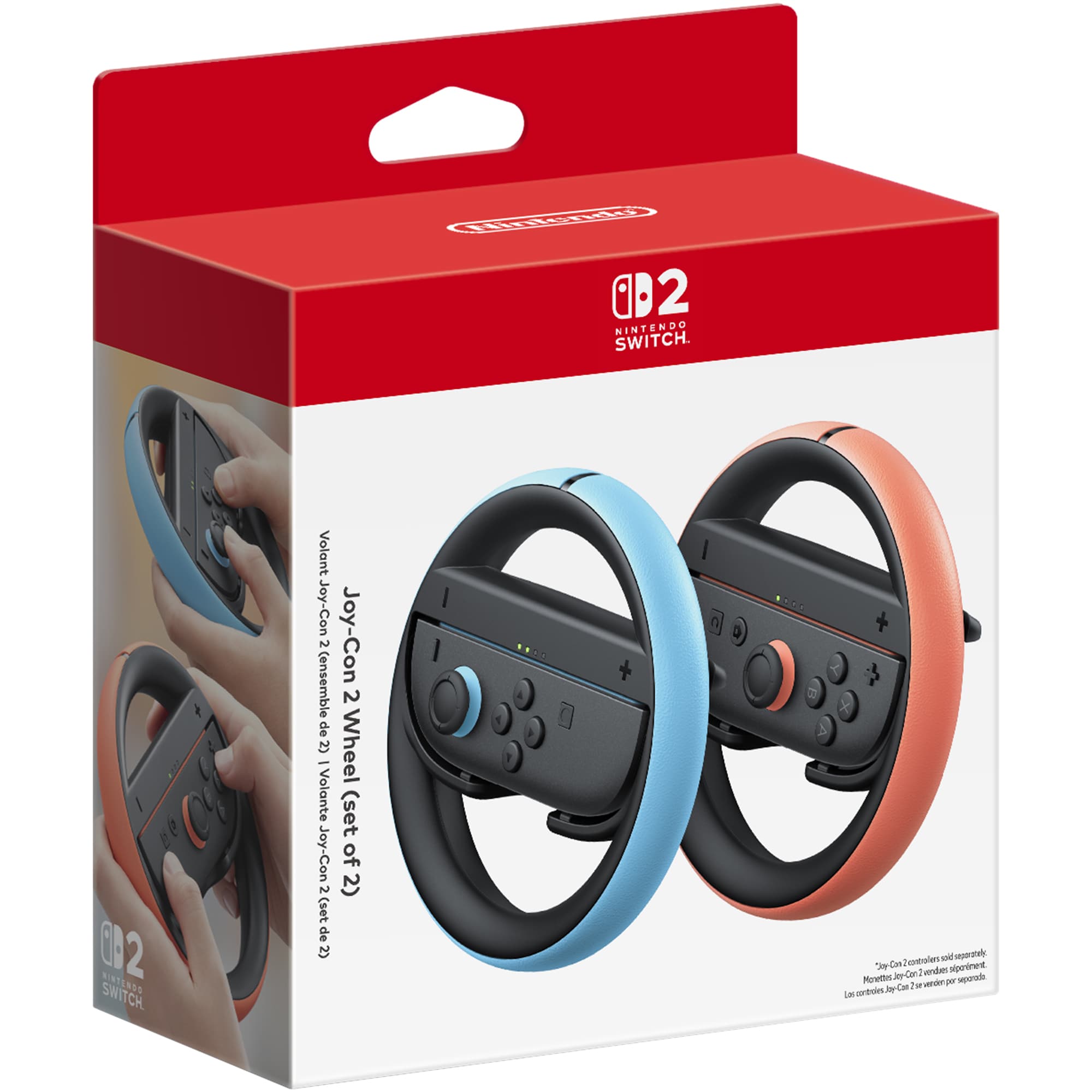Joy-Con™ 2 (L)/(R) Light Blue/Light Red - Nintendo Official Site